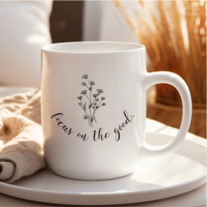 Take a Sip of Positivity | 11oz Artisan Coffee Mug